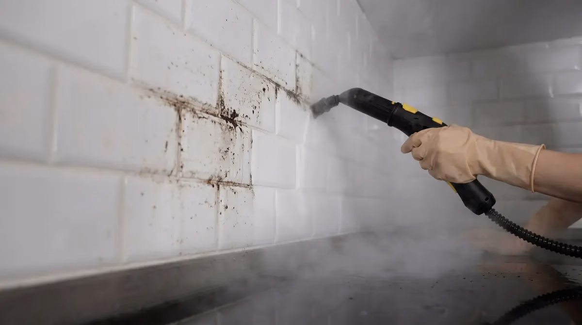 Tile and grout steam cleaning — National Multi Steam Napa Valley