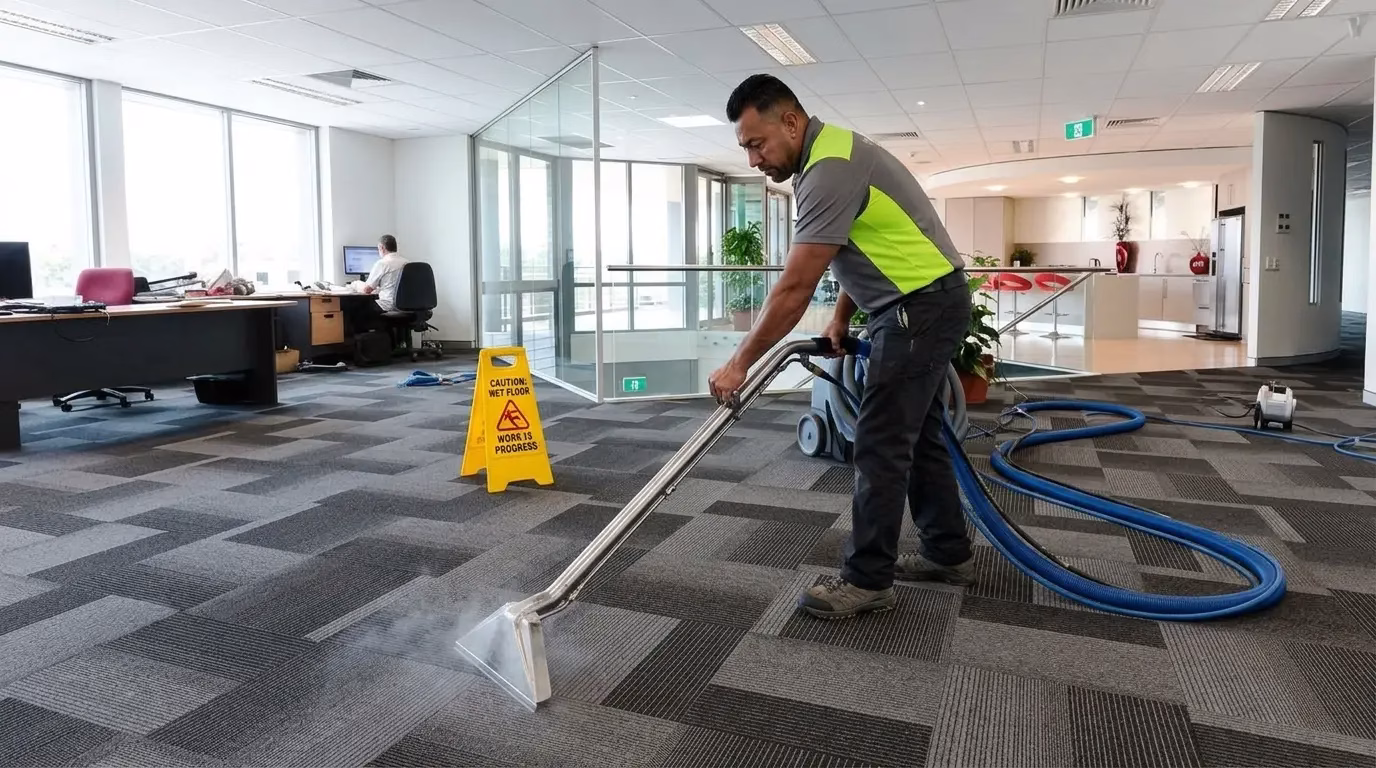 Commercial carpet steam cleaning service in Napa, CA
