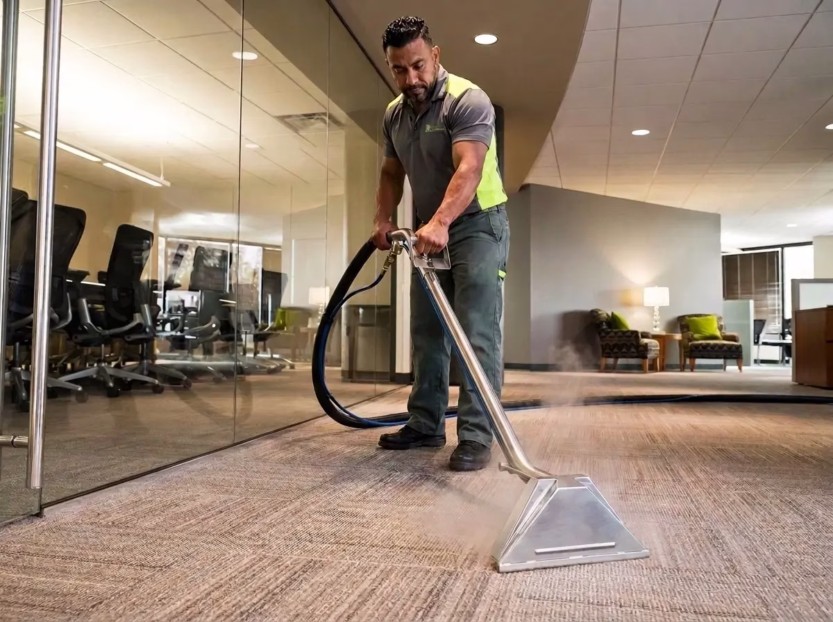 Office commercial carpet cleaning in Napa, CA